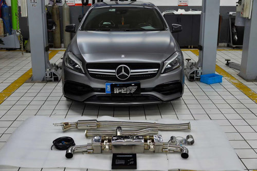 IPE直通/三元头段/中尾段排气适用奔驰AMG W177 A45/A45S/CLA45