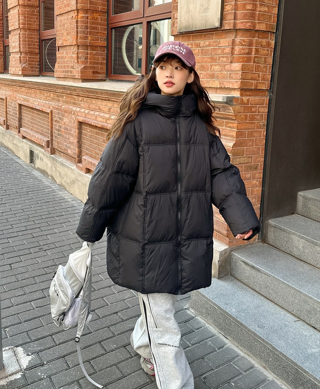 女童羽绒服冬季2025新款洋气儿童90白鸭绒大童冬装加厚初中生外套