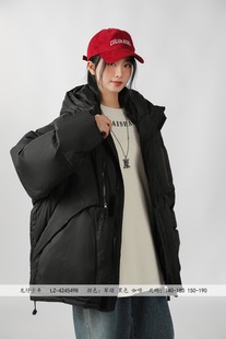 女大童羽绒服冬季新款初中高中学生加厚保暖白鸭绒外套青少年棉服