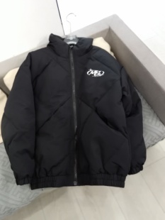 青少年羽绒服男大童加厚2025冬季新款初中生外套胖童90白鸭绒男生