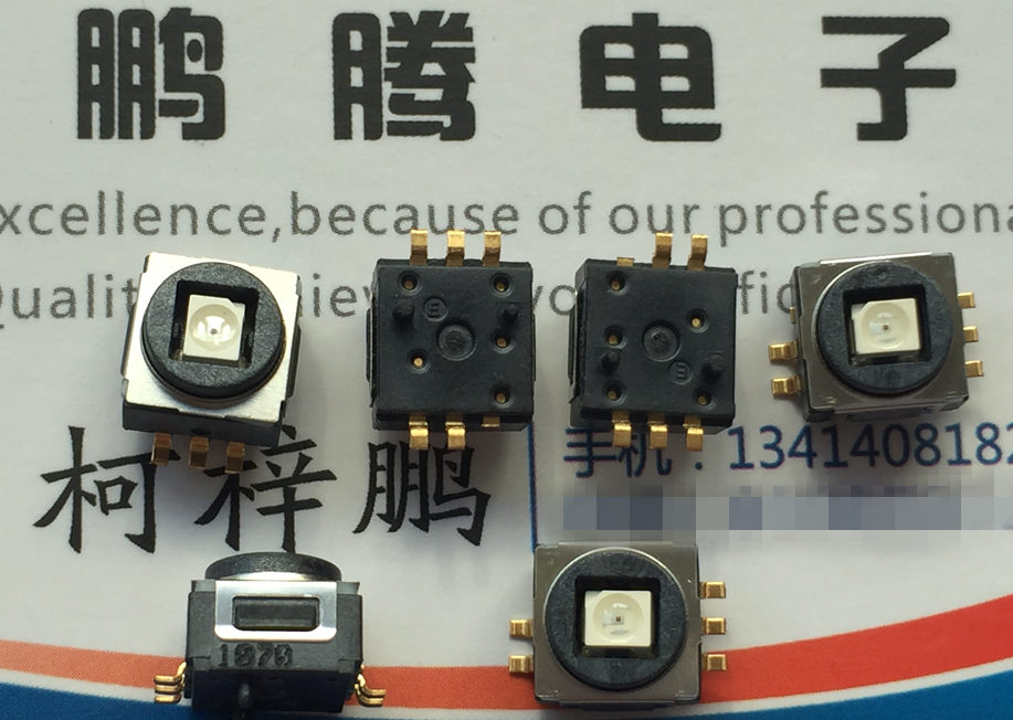 法国原装C&K 带灯轻触按键开关 K5AT GA 43GP 多功能高端按键