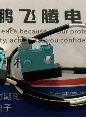 日本松下ASQ10238 带线防水微动开关 二线微动 汽车门把手用开关