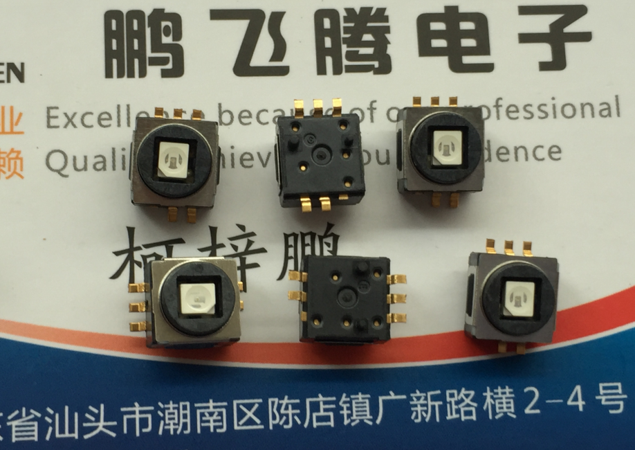 法国原装C&K 8*8蓝色灯轻触开关K5ATBU43GP 贴片5脚防水防尘按键