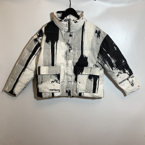 圣迪家休闲锦纶短款立领特价