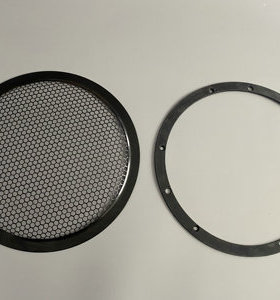 适合海尔烟机配件C050A/C150S/C291S油网网片圆形过滤网密封胶垫
