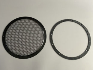 适合海尔烟机配件C050A/C150S/C291S油网网片圆形过滤网密封胶垫