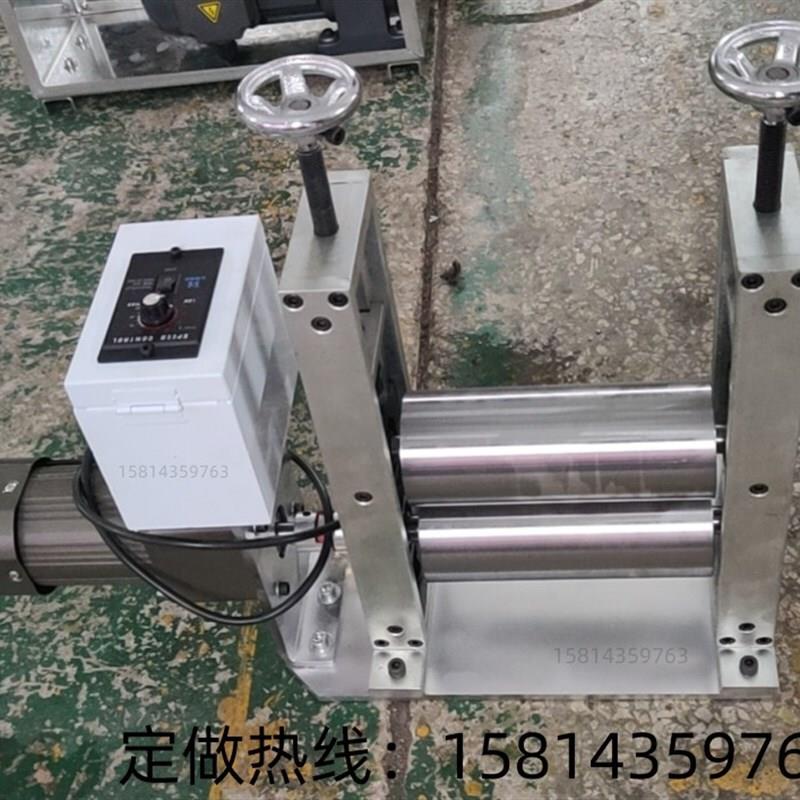 对辊机辊滚压对压机p牵引机滚轮压机覆膜机裱纸机压机胶辊输送机