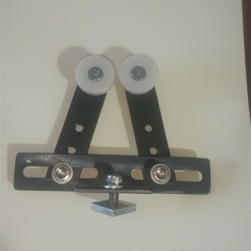 配件配件小轮子固定丝印机丝印机平轮支架滚动支架工位滑轮支架