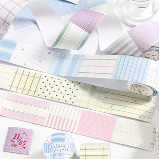 胶带分装|信的恋人可书写胶带 一小段随记 简约ins风打卡标记贴纸