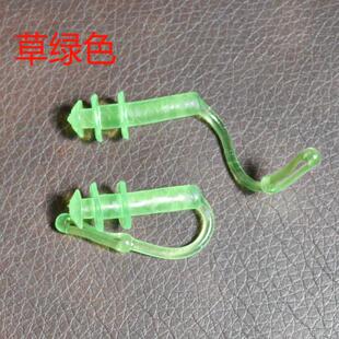 锐歌带绳硅胶游泳耳塞 带线防水游泳耳塞 可挂泳镜带上防止丢失