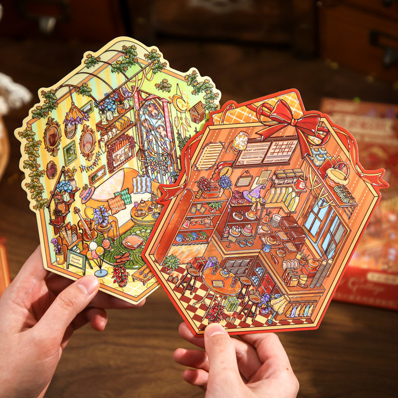 纸先生暖光小屋系列造景贴纸造景微缩场景diy贴纸解压手账贴纸,文具电教/文化用品/商务用品,贴纸/立体贴纸,淘宝优惠券,粉丝福利购,淘宝优惠卷