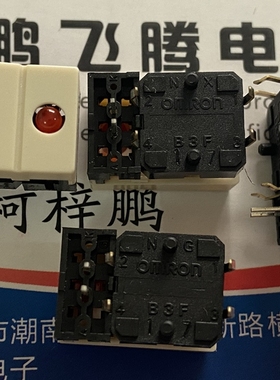 进口日本欧姆龙OMRON  B3J-2000 带灯轻触开关18*12 红色LED 按键