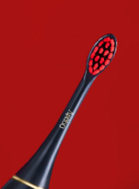 正品APIYOO艾优国风电动牙刷头红色蓝色原装替换刷头三支装