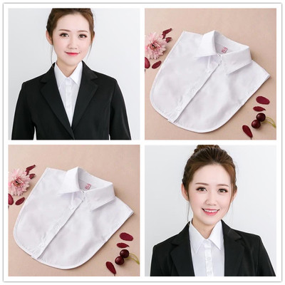 博弈阳彬扣子职业雪纺尖领