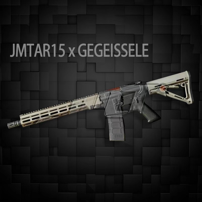 JMT AR15兵王jmt ar15现货 新批次激光软蛋模型玩具不可发射抛壳