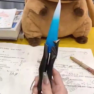 无畏契约奇点2.0蝴蝶儿童玩具刀剑合金可折叠瓦罗兰特周边武器刀