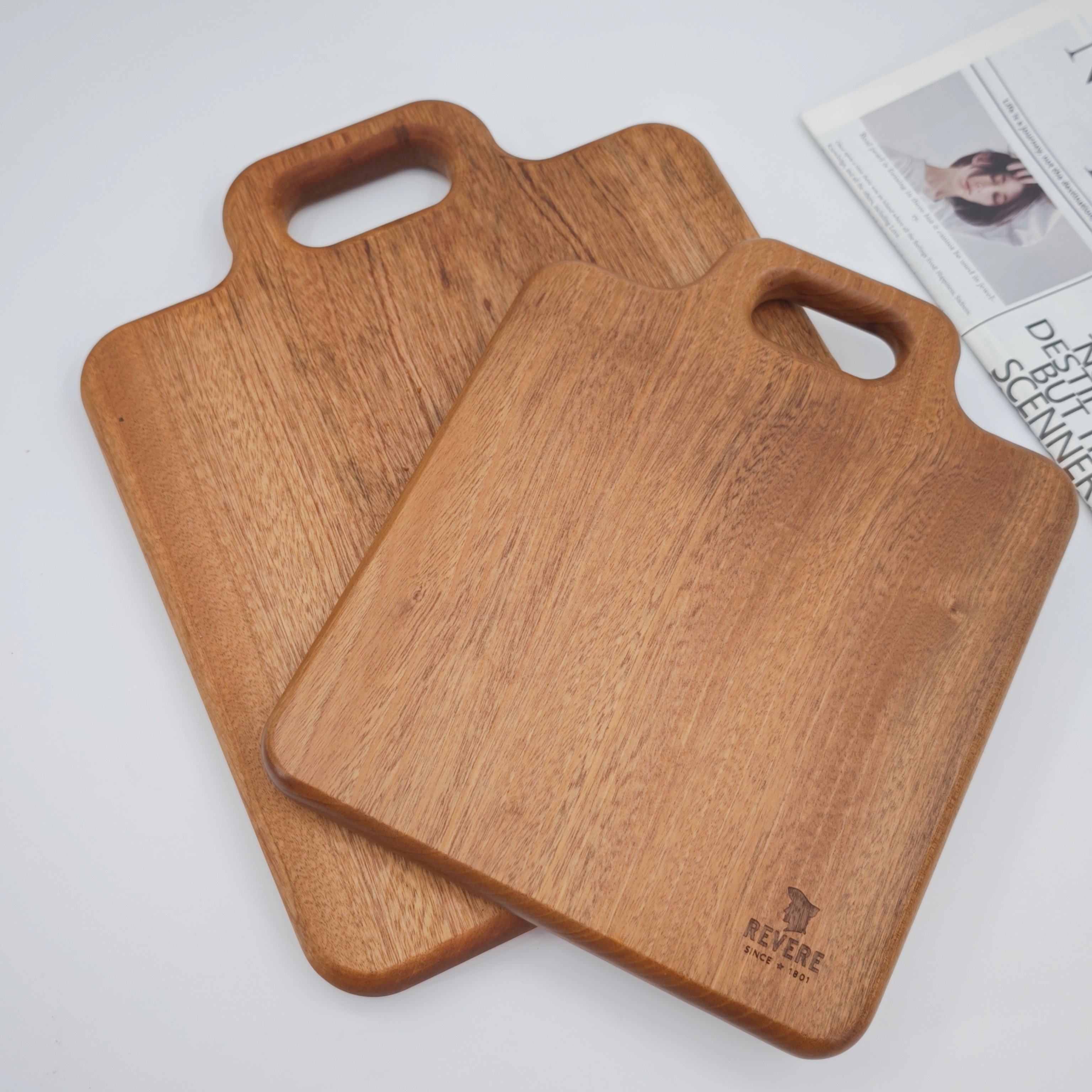 REVERE乌檀木实木菜板家用厨房案板水果切菜板不掉絮加厚原木砧板
