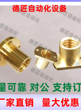 LJP60 LJP61-d10 d12 d14 d16 d20 d22 d25 d28 d32 梯形丝杠螺帽