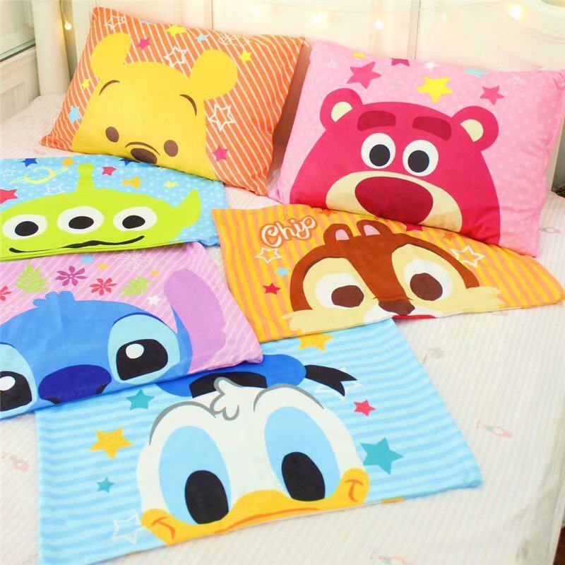 日系可爱卡通鸭子双面枕套枕头套单人学生宿舍用单个少女心枕芯套