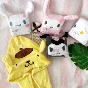 干发帽女可爱高颜值卡通布丁狗玉桂狗美乐蒂吸水浴帽吸水速干头巾