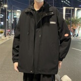 秋款新品假两件连帽男女休闲夹克外套JK2122-JK303-P-65，男装夹克，星座1109-2