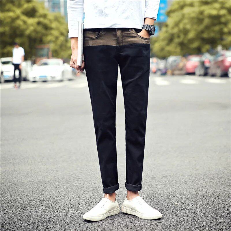 Jeans pour adolescent pieds Slim pour été - Ref 1468252 Image 1