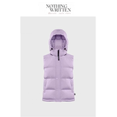 Narchi鹅绒磨砂冬新款 Written Nothing 羽绒背心马甲轻便 现货
