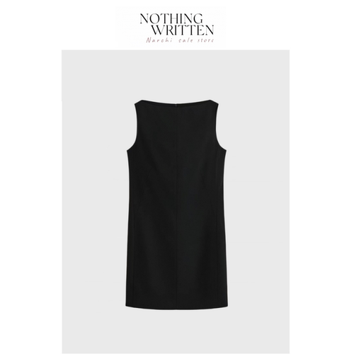 【现货】Nothing Written Narchi无袖迷你连衣裙黑色2026春季新品