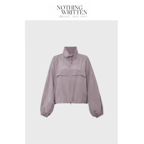 【现货】Nothing Written Narchi防晒短外套立领抽绳收腰宽松夹克