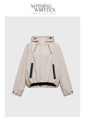 【现货】Nothing Written Narchi抽绳连帽舒适户外运动夹克短外套