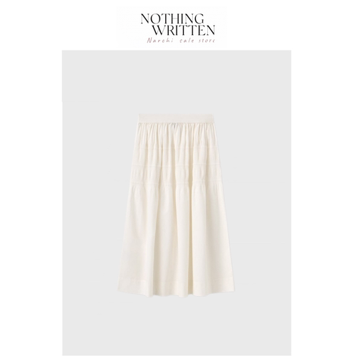 【现货】Nothing Written Narchi女装标准版型分层中长半身裙夏季
