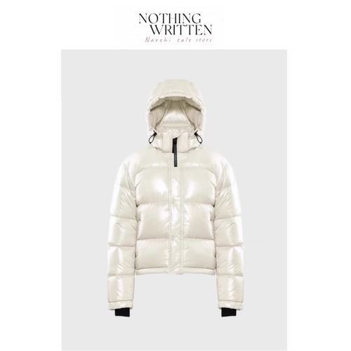 【现货】Nothing Written Narchi羽绒服泡沫哑光四格保暖鹅绒外套