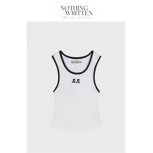 【现货】Nothing Written Narchi韩国辣妹显瘦修身收腰工字型背心