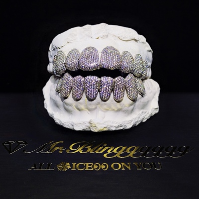 Mr.Bling纯银私人定制满钻牙套