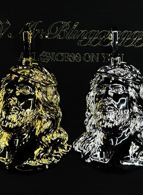 Mr.Bling无钻OLDSCHOOL头像吊坠