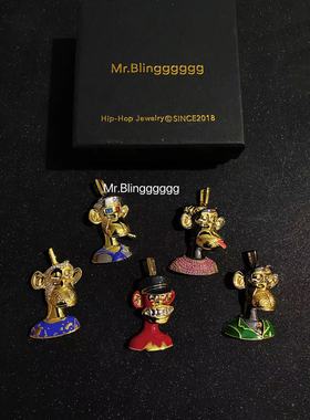 Mr.Bling元宇宙NFT猿人嘻哈吊坠