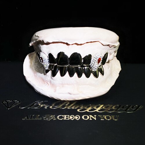 Mr.Bling定制尖牙红水滴Grillz