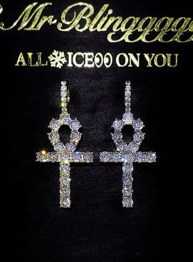 Mr.Bling百搭安卡十字架男女吊坠