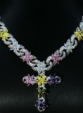 Mr.Bling同款Metro永生之花项链