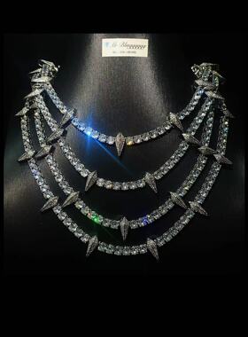 Mr.Blingggggg黑豹同款满钻网球