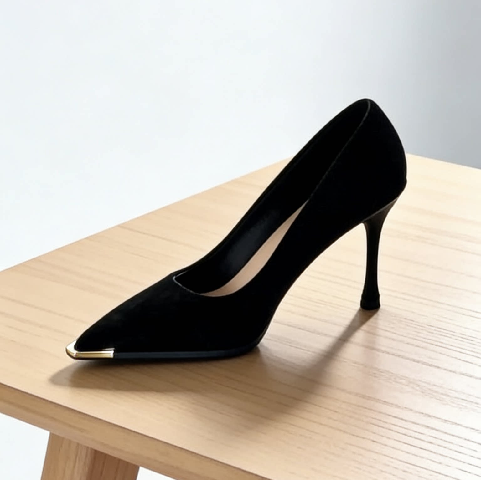 2026年春秋新款7001尖头细跟气质黑色性感高跟鞋女不累脚法式单鞋