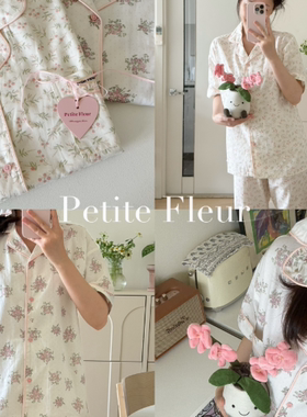 Petite Fleur 夏日清凉系列fafa家居套装睡衣