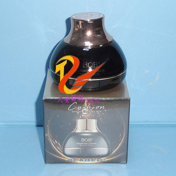 BOB轻羽感小蘑菇弹润气垫霜   12g 修颜滋润气垫BB霜