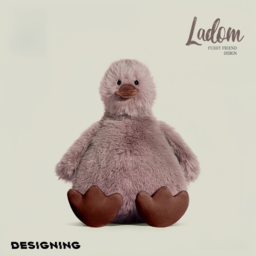 拉多姆ladom毛绒抱枕生日礼物