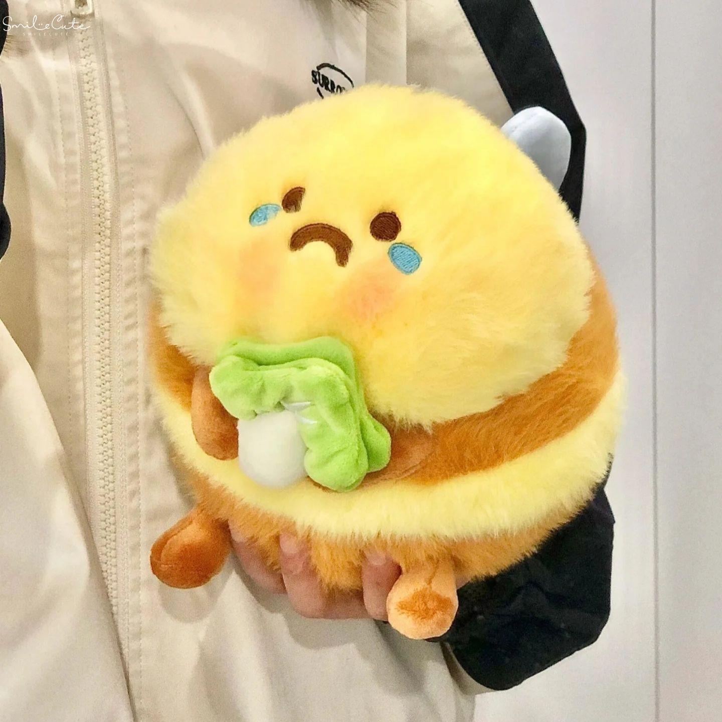 日本SC蜜蜂玩偶鲨Bee创意毛绒玩具可爱娃娃公仔学生生日礼物