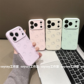 全包拍照按键苹果17Promax液态硅胶手机壳适用iPhone17Pro防摔17新款 KT猫16磁吸15纯色耐脏14简约可爱13软ins