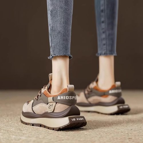 老爹鞋女2025年春季新款