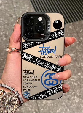 标签黑球苹果17ProMax手机壳iPhone16Plus适用小米15华为pura80一加13防摔opporeno14个性iqoo12荣耀90保护套