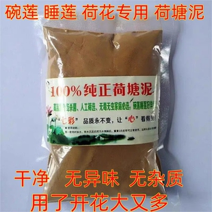 荷塘泥睡莲水养植物碗莲种子专用泥淤泥鳅荷花泥铜钱草塘泥营养土