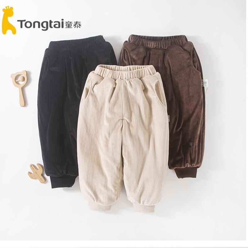 童泰儿童宽松中厚灯芯绒裤